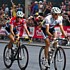 Andy Schleck pendant la dernire tape du Tour de France 2008